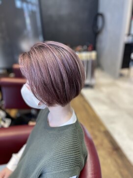 ハッシュバイリノア 喜連瓜破店(HASH by LINOAH) ピンクパープル