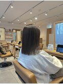 切りっぱなし/縮毛矯正/ストレートパーマ/髪質改善
