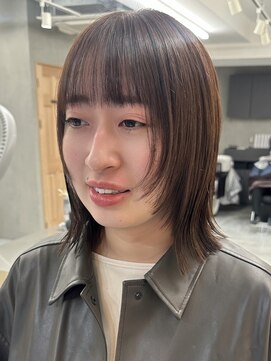 スミス 上野(smith) ボブウルフ/髪質改善/イルミナカラー