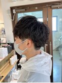 波巻パーマ/マッシュ/スパイラル/メンズカット/ウルフ