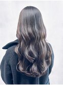 美髪韓国ヘア顔周りレイヤーロング_ba543181