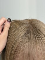 カシェル(cashel)&nbsp;ベージュ ／ ブリーチ1回