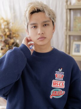 カバーヘア ブリス 川口(COVER HAIR bliss) 外国人風フェザーパーマスパイキーショートa川口10代20代30代