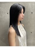ストレートヘア