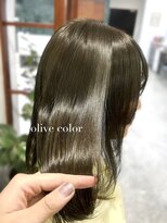 ソピ バイ インビテーション(sopi by invitation)&nbsp;色落ちも可愛い透け感オリーブカラー/艶感オリーブrina