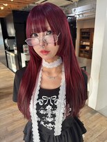 アッド バイ ケーツー(add by K-two)&nbsp;【篠原】姫カット/レイヤー/ダークレッド