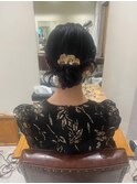 シニヨンスタイル