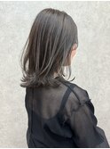 *アッシュグレー×ミディアムレイヤー