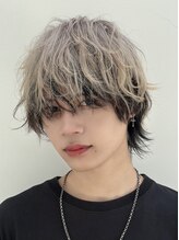 ゼンコー アオヤマ(ZENKO Aoyama) 【色気up】ショートウルフ×スパイラルパーマ【青山/表参道】