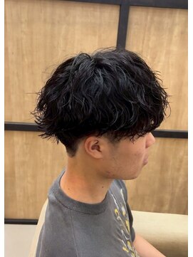 メンズギフト(men's GIFT) メンズツイストスパイラルマッシュツーブロック刈り上げ