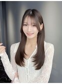 JEWIIL渋谷 中島 ナチュラルレイヤー×ソフトグレージュ