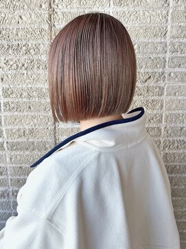 クイントネオリーブ 自由が丘正面口店(quint:neolive) 自由が丘/デジタルパーマ/小顔カット/ボブ/ホワイトグレージュ