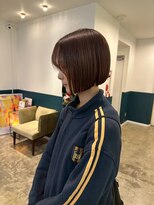 ヘアーブレイス(hair brace) 千葉駅/着物ヘア/大人ガーリー/ダークアッシュ/似合わせカット