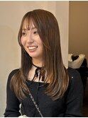 簡単スタイリングレイヤーカット