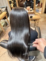 フリックヘアサロン 梅田茶屋町2号店(FLICK HAIR SALON) イルミナカラー/髪質改善/髪質改善トリートメント/ロングヘア
