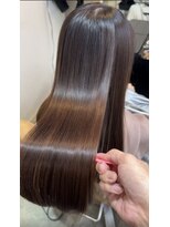 ソア 武蔵小杉(SOAR)&nbsp;前髪アンブレラカラーでピンクベージュにイメチェン