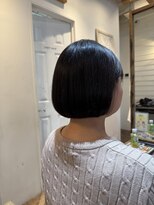 ヘアリゾート バルボア アイランド(hair resort Balboa Island)&nbsp;ワンレンボブ×ダークカラー