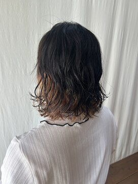 ココカラヘアー ニコ(cococara hair nico) ボブパーマ/ミディアムボブ/前髪あり