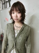 ノラ シブヤ(NORA) ★ミディアムレイヤーハッシュカットウルフカットシャギーカット