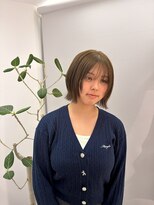 ビビディ バビディ ブー 河原町三条店(Bibbidi.bobbidi.boo)&nbsp;ボブ/レイヤーボブ/オリーブベージュ/アッシュカラー