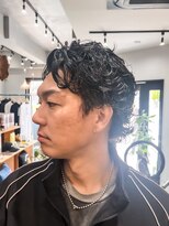 ミスターマウントロックバーバーショップ(MR.MT.ROCK BARBER SHOP) ミディアム スパイラルパーマ