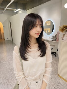 シエル 一社(cher) ロング顔まわりハイレイヤー
