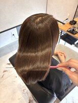 リンクヘアー (Link hair) 髪質改善カラー/マットアッシュブラウン
