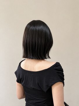 クリック(Click) ダークパープル/ナチュラルショート/夏のヘアアレンジ/小倉