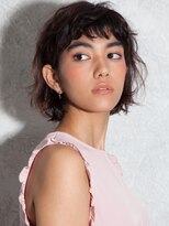 パティオン(PATIONN)&nbsp;外国人くせ毛風無造作エアリーパーマおしゃれプチウルフボブ