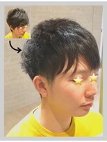 オーバーレイ(Overlay)&nbsp;自然に仕上がる縮毛矯正【施術例】〔自由が丘〕〔縮毛矯正〕