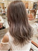 10トーンのアッシュグレージュ(ブリーチあり) neolivecopain 