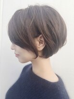 ルーファス 恵比寿 渋谷(Ruufus)&nbsp;トップふんわりニュアンスショートボブ【Ruufus恵比寿渋谷】