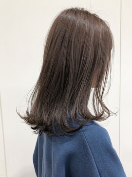 モリオフロムロンドン 大宮店(morio from London) 【morio坪井】ブリーチなし×ミルクティーグレージュ