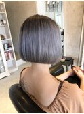 透き通るグレーアッシュ