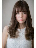 暖色系カラー抜け感小顔フレンチカーリー303Z大宮10代20代30代
