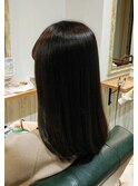 透明感さらツヤストレート☆