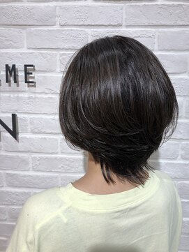 ビューティー エールフォルム 浜松有玉店(BEAUTY YELLFORME) エアリーショートウルフ×透明感オリーブグレージュ