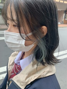 テトラ バイ ネオリーブ 横浜西口店(tetra by neolive) ターコイズブルーのイヤリングカラー☆