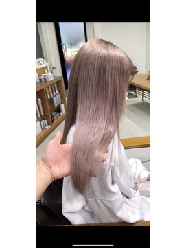 ストゥー(StueW.) 透明感ピンクグレージュ【倉敷】【岡山】【ハイライト】