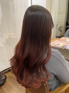 メイクス 表参道(MAKE'S omotesando) グラデーションカラー/レッド系カラー