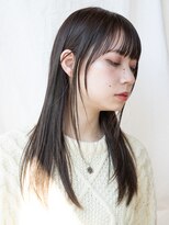 【白川】20代30代40代ぱっつん前髪スローカラー23.2.5