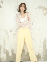 アビエクレール 河内花園(abije claire) ふんわりレイヤーミディアム★20代30代50代 髪質改善