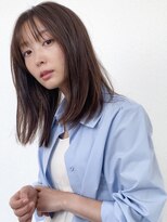 フレーム 博多店(FRAME)&nbsp;【FRAME博多】大人な抜け感ミディアムヘア