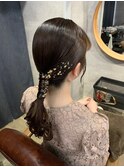 【タイトポニー】天神/天神駅/ヘアセット/早朝