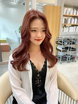 ロンドネートゥル 新潟(Lond naitre) ラベンダーピンクのロングスタイル　（新潟/万代）