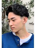 ショートアップバングパーマ神戸ラフカールショートハーパー