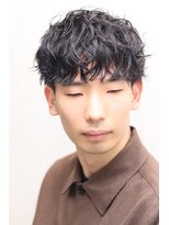 ヘアーアンドグルーミング ヨシザワインク(HAIR&GROOMING YOSHIZAWA Inc.)&nbsp;爽やか大人30代40代スパイラルパーマツーブロックマッシュ
