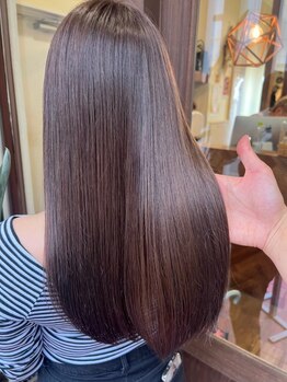 アン(Hair make un)の写真/髪のダメージに悩む方にオススメ！キューティクルを守るCMCトリートメントで本格的な美髪ケアを＊