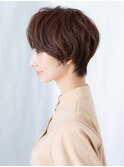 大人かわいいナチュラル髪質改善ボブショートb古河20代30代40代