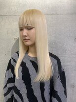 ザ ドット(THE DOT)&nbsp;抜きっぱなしブリーチ　ホワイトブロンド